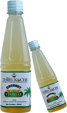 Neera-vinegar - Glass Bottle (514x483), Png Download