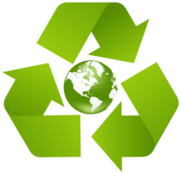 Eco-friendly Signs & Banners - Recycle Sign Black (366x366), Png Download