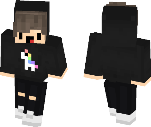 Kawaii Unicorn Lover Skin - Minecraft Skin John Wick (584x497), Png Download
