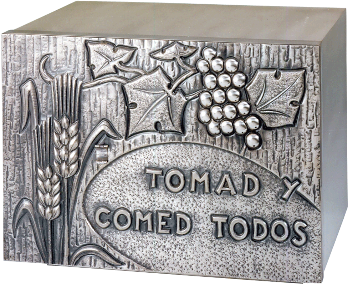 Sagrario Con Motivos De Espigas Y Uvas - Grape (1200x1150), Png Download