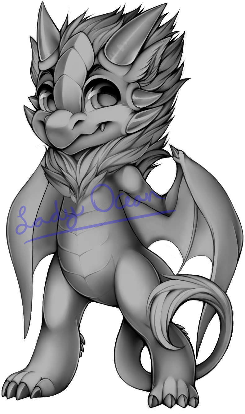 Wyvernbase - Furvilla Bases (897x1367), Png Download