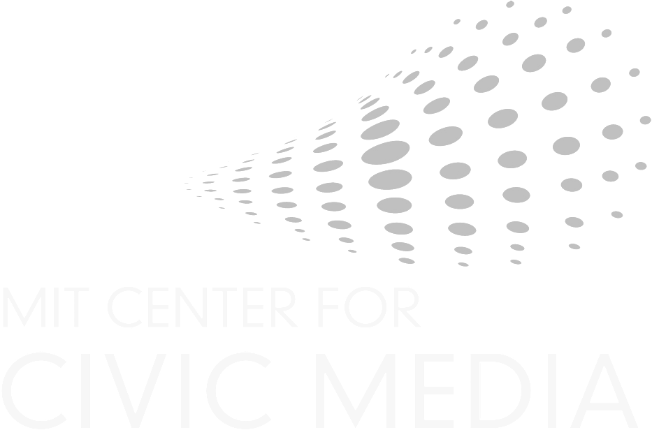 Cfcm Logo B&w - Mit Center For Civic Media (1000x634), Png Download