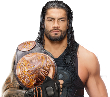 Tag Team Champion - Roman Reigns With Wwe Tag Team Championship (400x330), Png Download