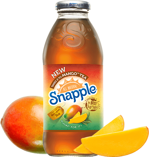 Snapple Mango Tea 16 (571x571), Png Download