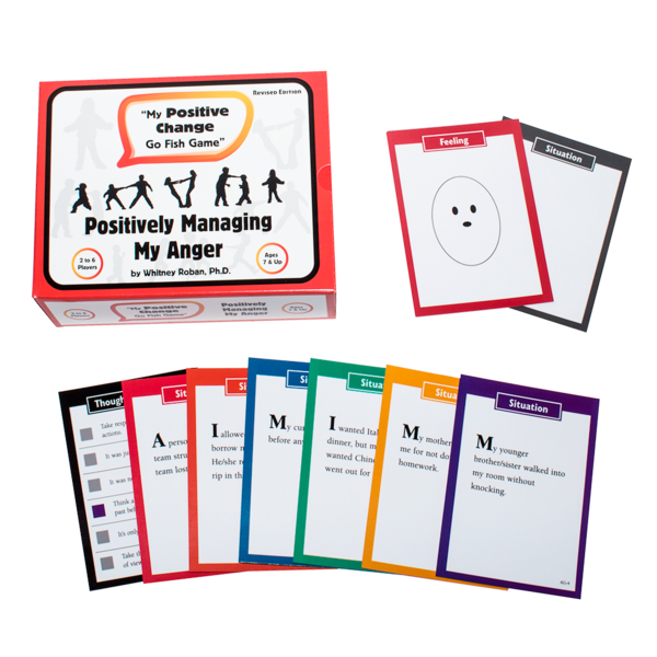 My Positive Change Go Fish Card Game Positively Managing (600x600), Png Download