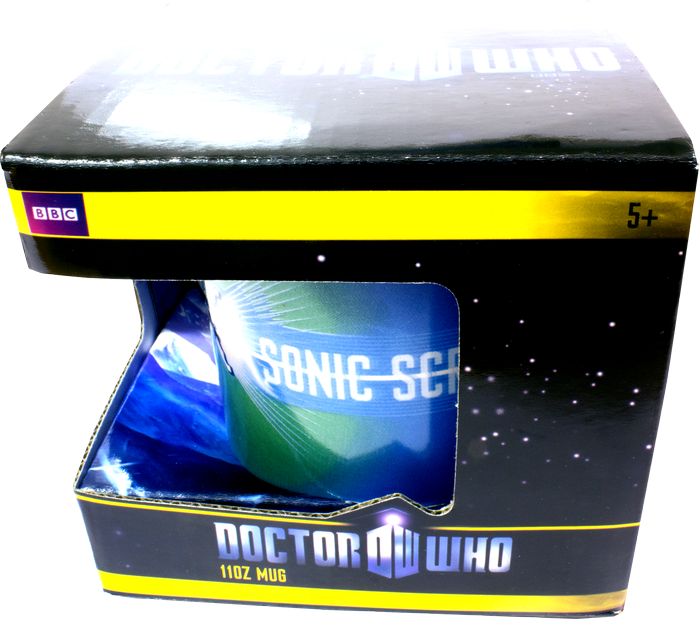 Sonic Screwdriver Mug - Doctor Who - Sonic Screwdriver Mug-wesdr154 (700x619), Png Download