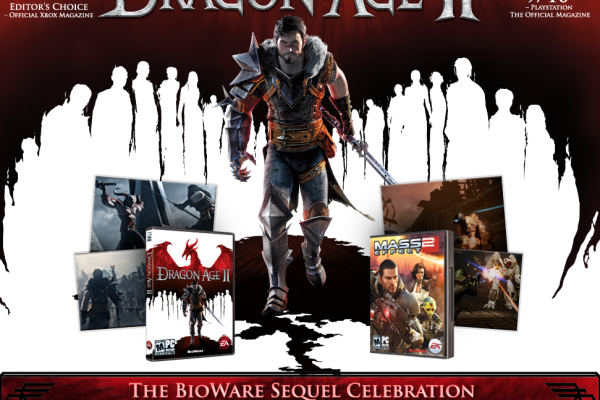 Of Promotional Items For Dragon Age - Dragon Age 2 360 (600x400), Png Download