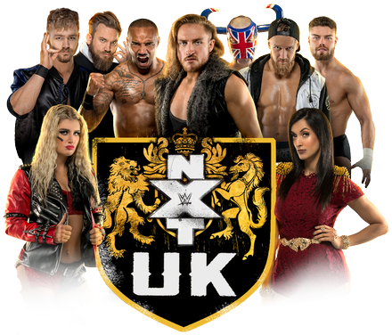 Wwe Signs Nxt Uk Talent To Exclusive Deals, Blocking - Nxt Uk Tag Team Championship (615x398), Png Download
