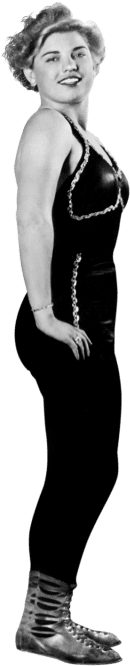 Mae Young Mae Young Wwe - Mae Young Wwe Young (320x728), Png Download