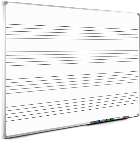 Pre Printed Staves Music Whiteboards - Musical Theatre (600x600), Png Download