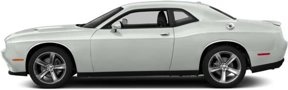 2016 Dodge Challenger 2dr Cpe Srt Hellcat - Ford Mustang 2005 Side View (640x480), Png Download