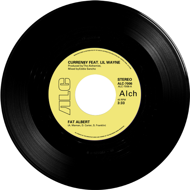 Curren$y & Lil Wayne X The Alchemist - Circle (1048x1048), Png Download