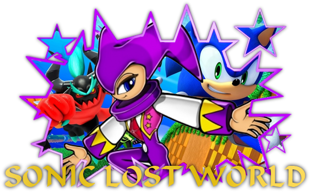 The Original Trailer For The Nights Dlc For Sonic Lost - Sega Sonic Lost World 3ds (640x480), Png Download