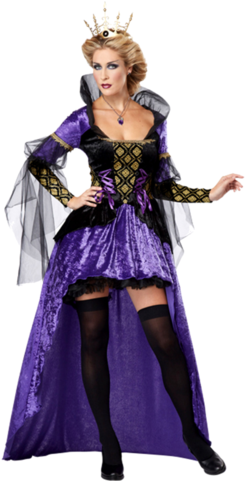 Evil Queen - Snow White's Step Mom Costume (303x480), Png Download
