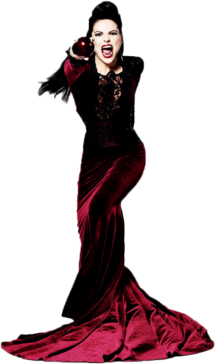 Evil Queen - Evil Queen Ouat Apple (439x750), Png Download