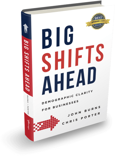 Big Shifts Ahead - Big Shifts Ahead: Demographic Clarity For Business (500x616), Png Download