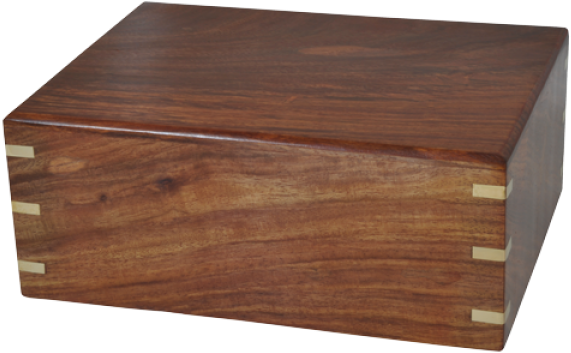Pet Cremation Wood Urns - Wooden Box Png (600x600), Png Download