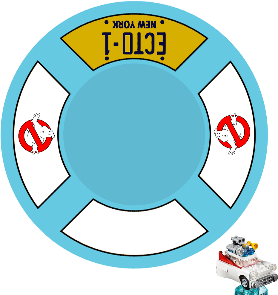 Lego Dimensions Wave 3 Toy Tag - Lego Dimension Level Pack-ghostbusters (1000x1000), Png Download