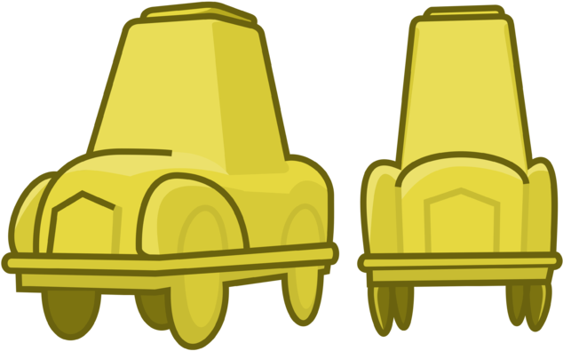 Yellow Car - Rush Hour (640x400), Png Download