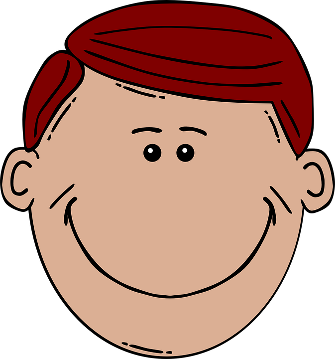 Boy Face Head - Head Clipart (673x720), Png Download