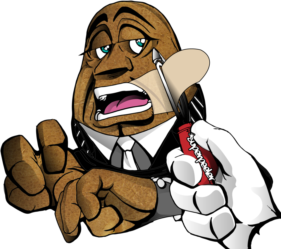 Potaoeheadpeeler-01 - Portable Network Graphics (1000x918), Png Download