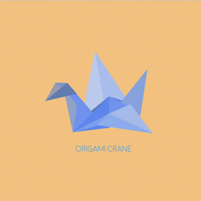 Origami Cranes - Origami (800x800), Png Download