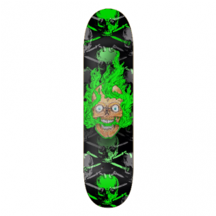 Skateboard Deck (600x315), Png Download