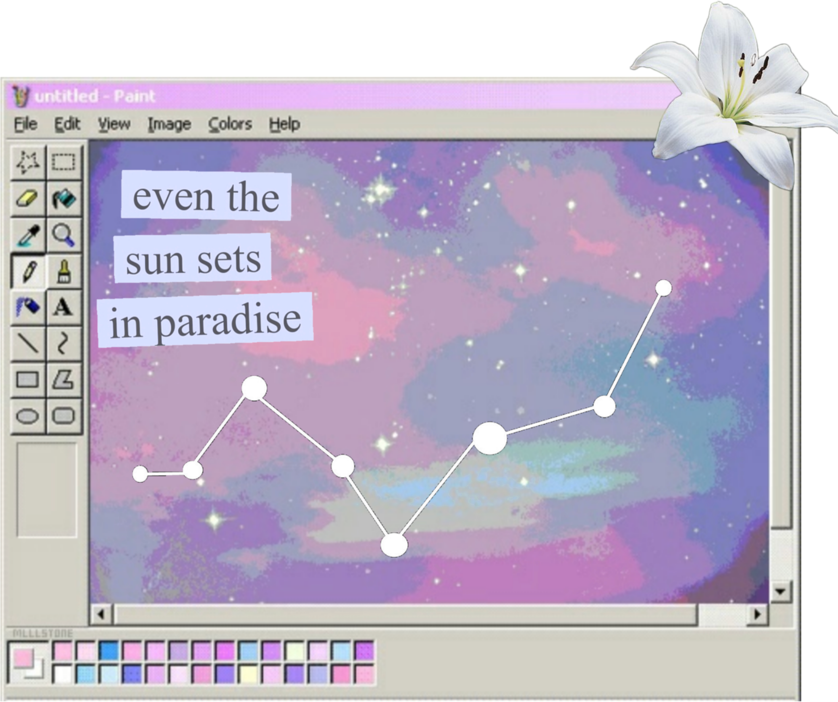 Png Tumblr Galaxy Aesthetic Editing Overlay Png Tumblr - Paint (3464x3464), Png Download