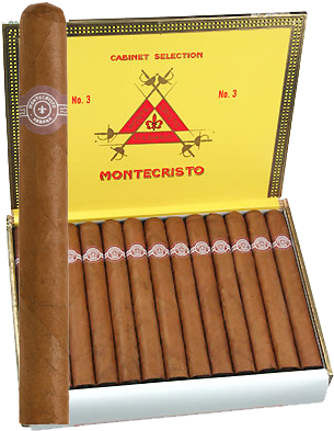 Montecristo - Montecristo Cuban Cigars (315x415), Png Download
