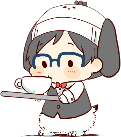 Yurikatsuki Yurionice Yaoi Anime Chibi Kawaii - Anime (467x530), Png Download
