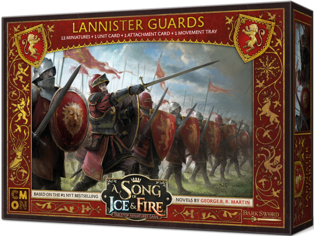 Song Of Ice & Fire Lannister Crossbowmen (736x460), Png Download