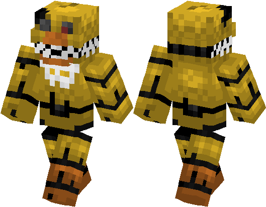Skin Do Golden Freddy (528x418), Png Download