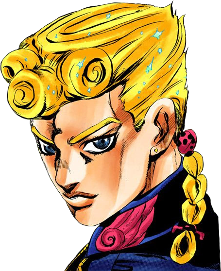 Giorno Giovanna Vento Aureo Jojo's Bizarre Adventure - Giorno Giovanna Manga (455x558), Png Download