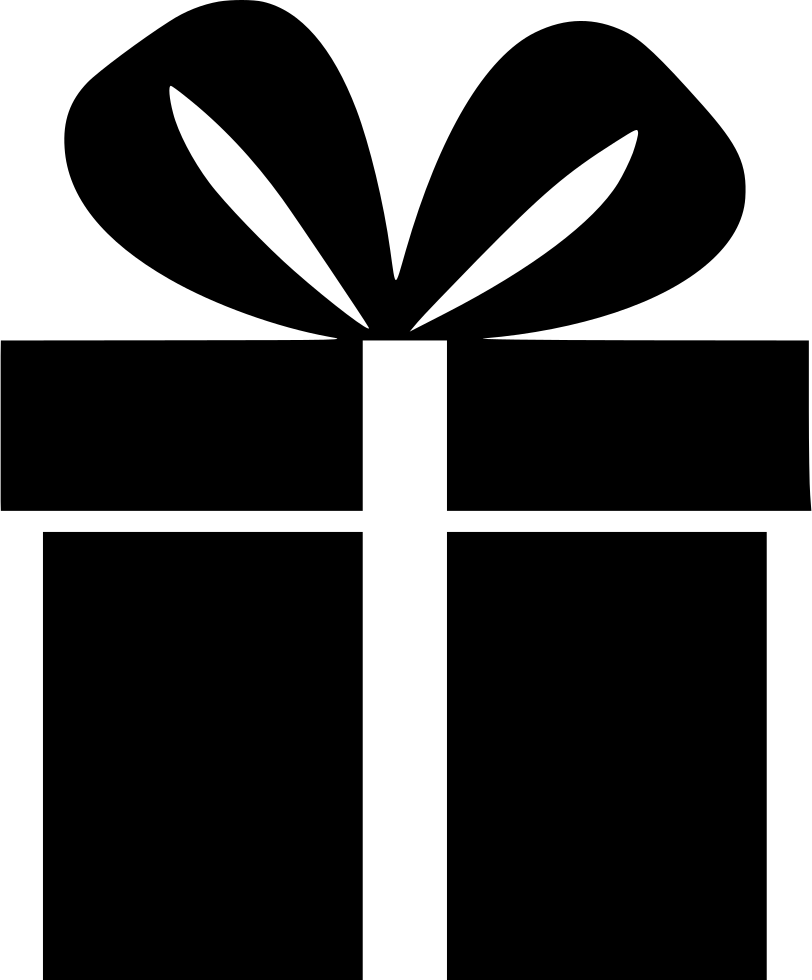 Gift Present Christmas Box - Иконка Подарок (812x980), Png Download
