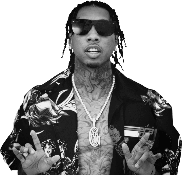Tyga At 1 Oak - 1 Oak Nightclub Las Vegas (640x640), Png Download