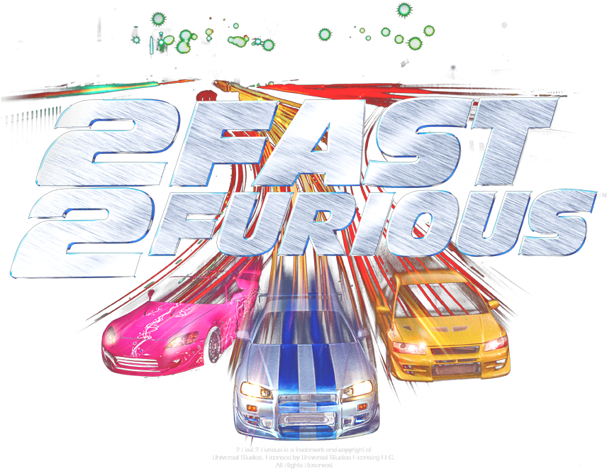 Fast And Furious Logo Women's T-shirt - The Fast And The Furious (864x722), Png Download
