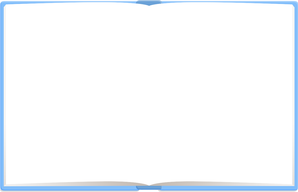 Example Book - - Storybook Frame In Png (1218x850), Png Download