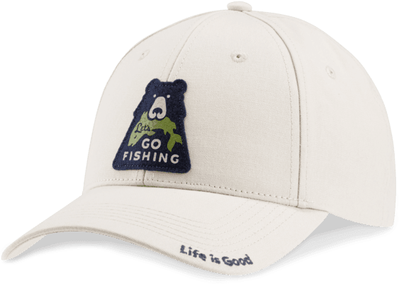 Go Fish Bear High Rise Chill Cap - Baseball Cap (570x570), Png Download