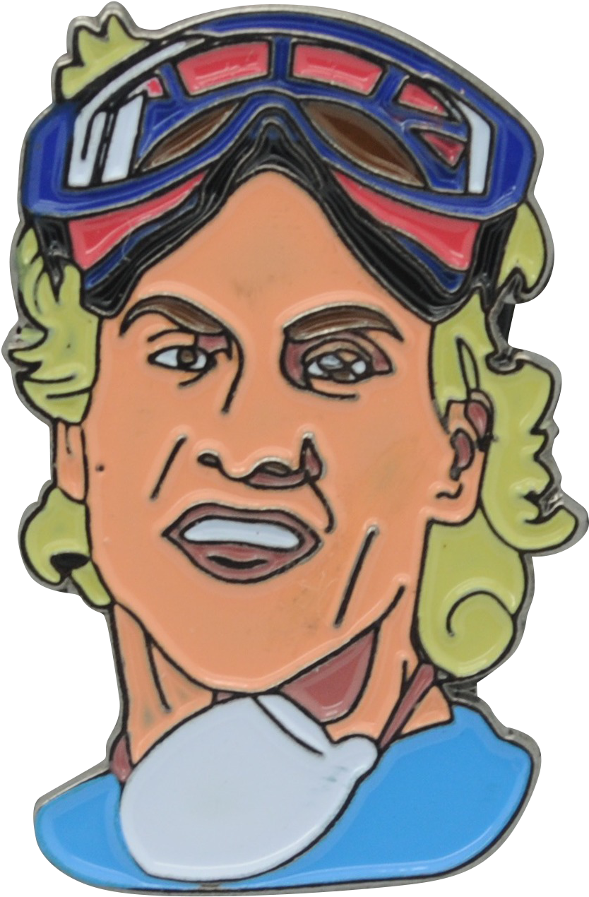 Lapel Pins, Maui, 80 S, Enamel, Death, Isomalt, Polish, - Illustration (4288x2848), Png Download