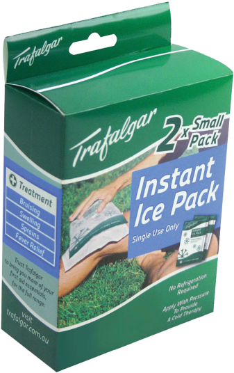 Instant Ice Pack Small Pack - Bandaid Plastic Strip Sheer 50's (600x696), Png Download