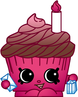 Mary Wishes Art - Shopkins Season 4 Cupcake (400x400), Png Download