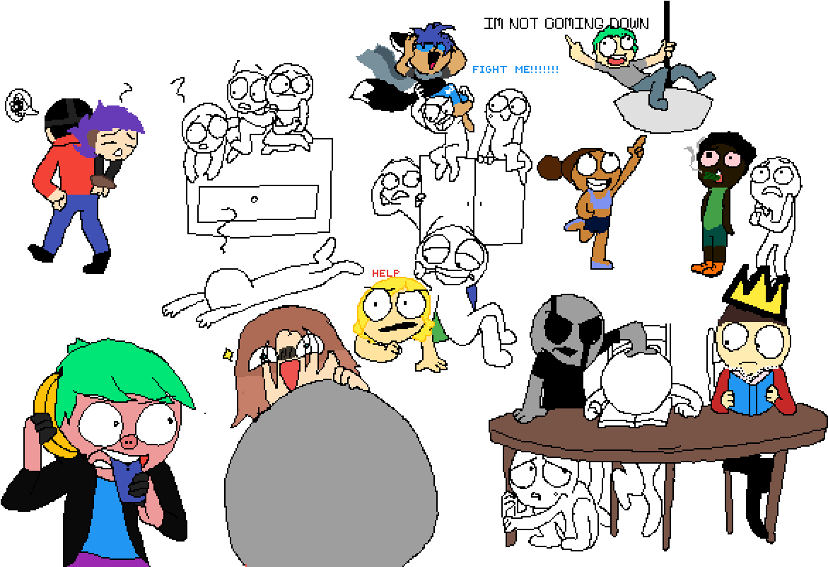 Party Time - Cartoon (1200x800), Png Download