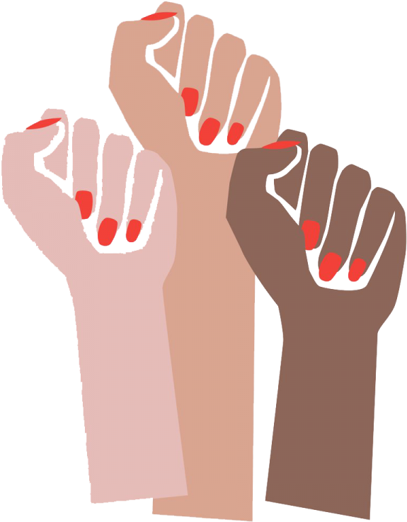 Women's March Fist Poster (675x900), Png Download