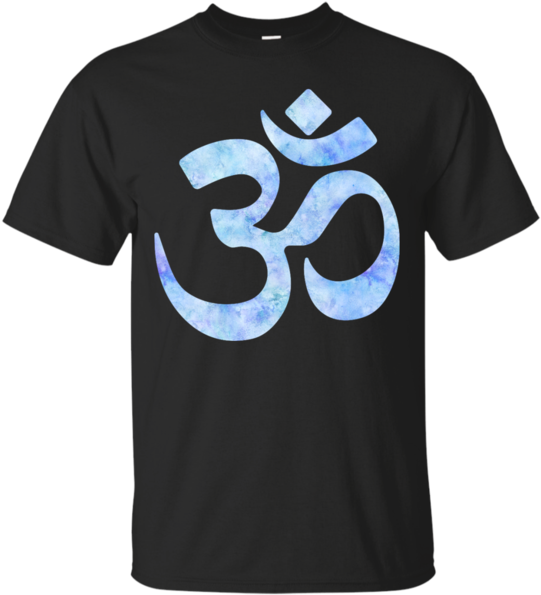 Blue Watercolor Ohm Symbol T Shirt & Hoodie - Tomato Head Shirt (600x600), Png Download