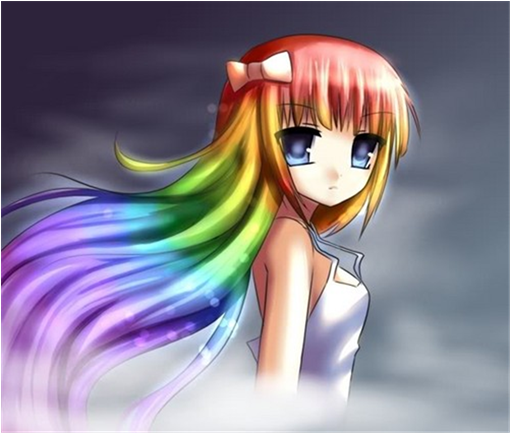 Roblox Go - Manga Girl In Colour (768x432), Png Download