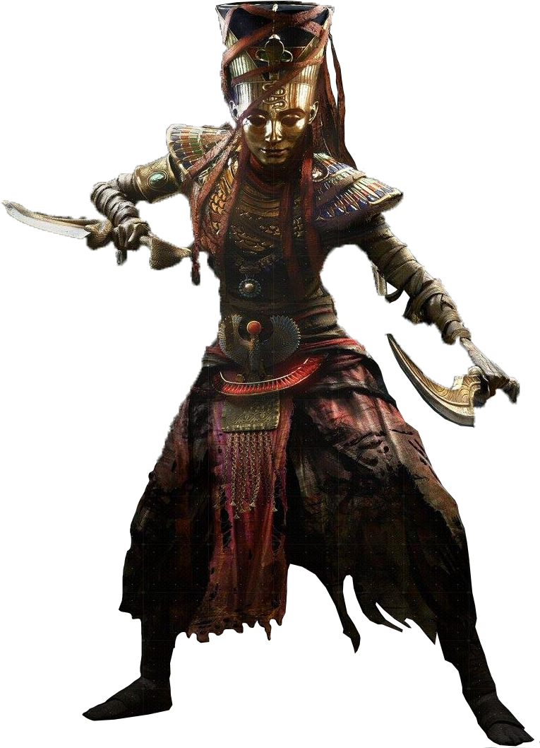 Aco Nefertiti Render - Video Game (803x1066), Png Download