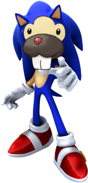 Sonic - Sonic The Hedgehog 2006 (296x612), Png Download