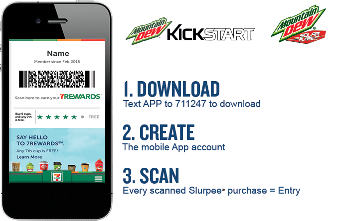 Every 7th Slurpee Is Free - 7 Rewards (680x444), Png Download