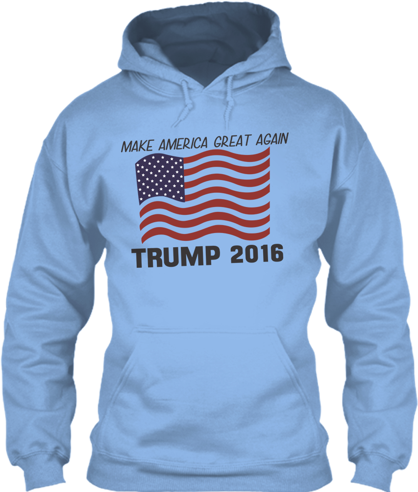 Donald Trump For President 2016 Flag Usa T Shirt - Shirt (1010x1010), Png Download