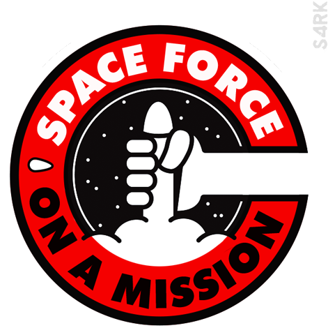 President Donald Trump [archive] - Space Force Mission To Mars Logo (510x510), Png Download